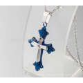 Pingente cruz de venda superior, pingente de cruz de aço inoxidável, pingente de cruz de jesus